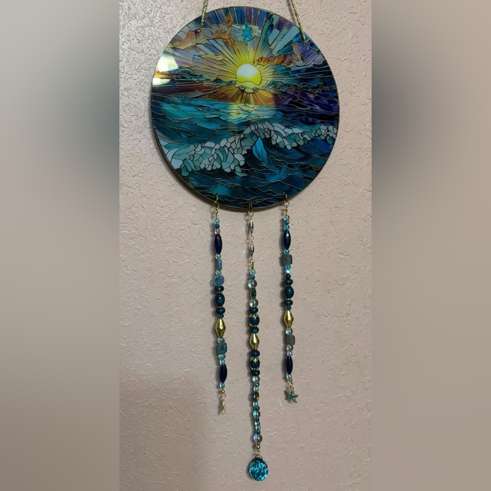 Sunset Ocean Suncatcher